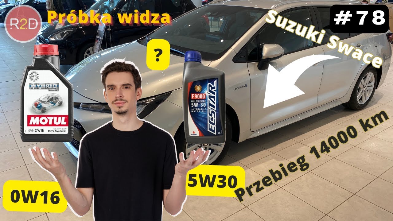 Motul czy Ecstar? 0W16 czy 5W30? Suzuki Swace, Hybryda, wymiana oleju po 14000 km #78