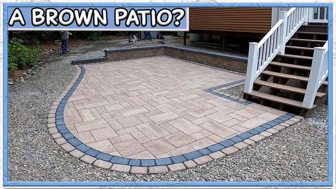 Screeding & Laying a Beautiful Paver Patio YouTube