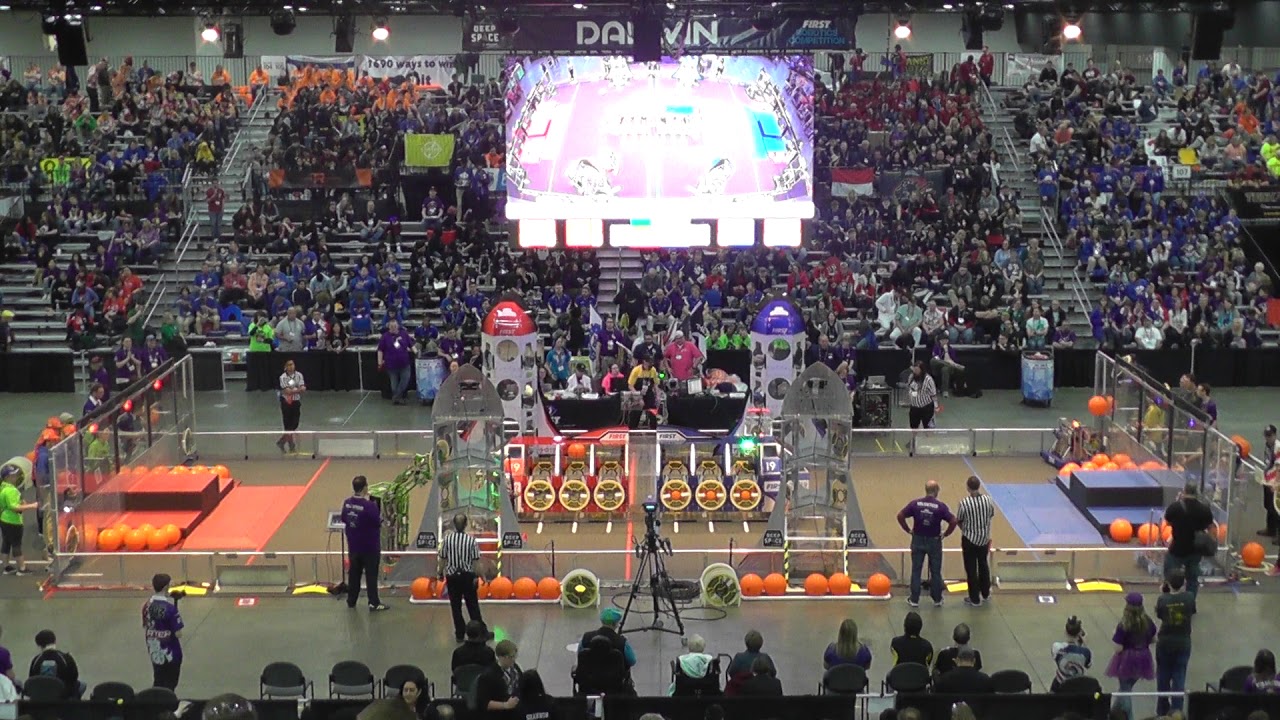 2019 Detroit FRC World Championship - Darwin Subdivision Qualification Match 66