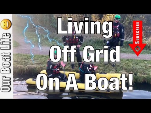 Living Off Grid. What is It Like To Live Off Grid in a Narrowboat Boat. Is It Easy?