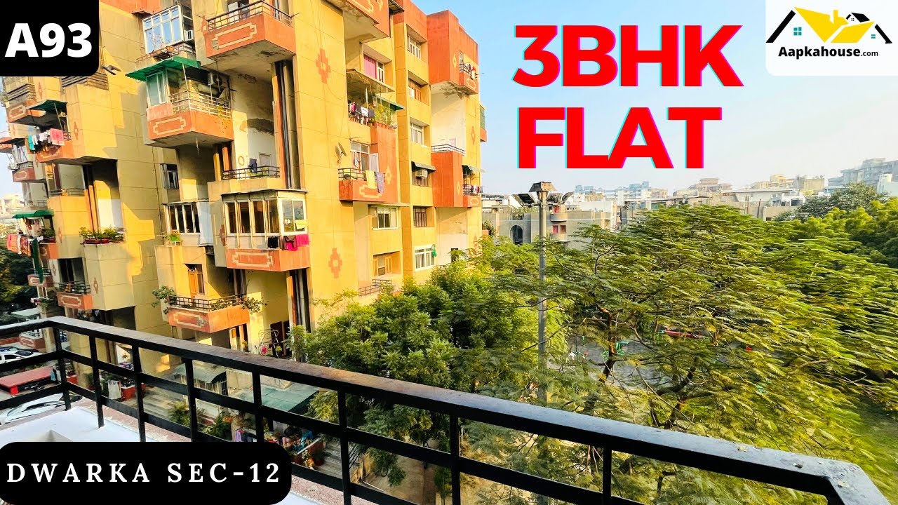 3bhk flat in Dwarka sector 12 Prime location of Dwarka flatindwarka 