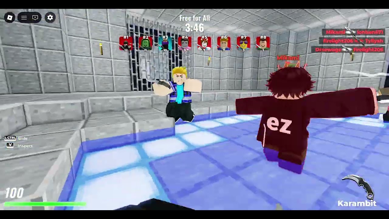 Roblox 2026 knife arena