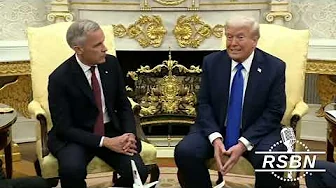 WATCH: Pres. Trump Participates in a Bilateral Meeting With the Prime Minister of Canada - 10/7/25