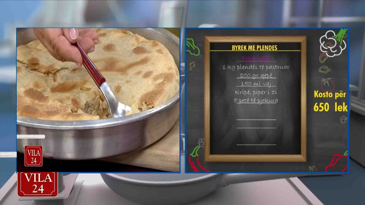 BYREK ME PLENDES (Recetë nga zonja Vjollca)