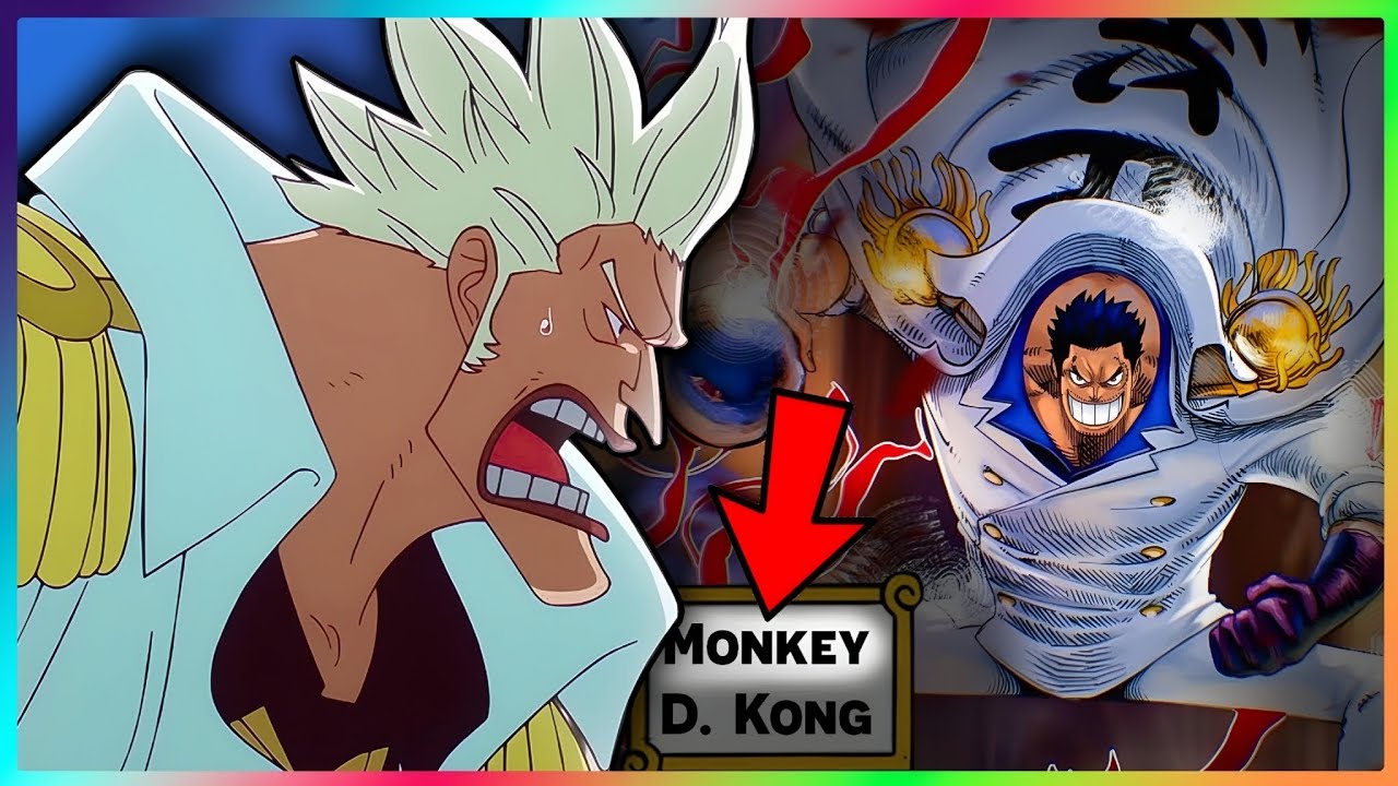 One Piece 1158: A VERDADEIRA IDENTIDADE de Monkey D. Kong e Garp ...