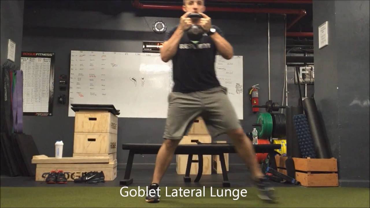 Resilient Performance - Goblet Lateral Lunge - YouTube