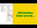 ADB interface error fix