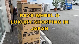 BUYING RAYS WHEEL & LUXURY SHOPPING IN JAPAN