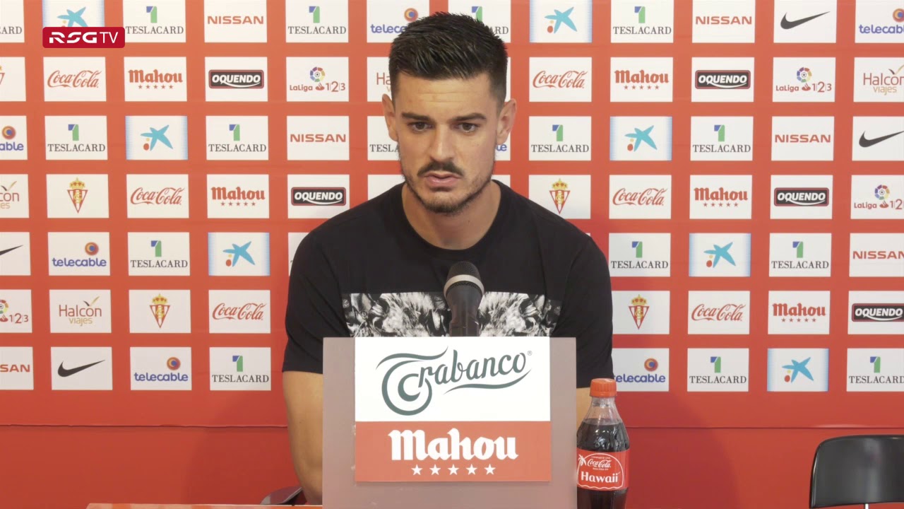 Sergio, ante la prensa en la previa del partido contra el C.D. Lugo marezine