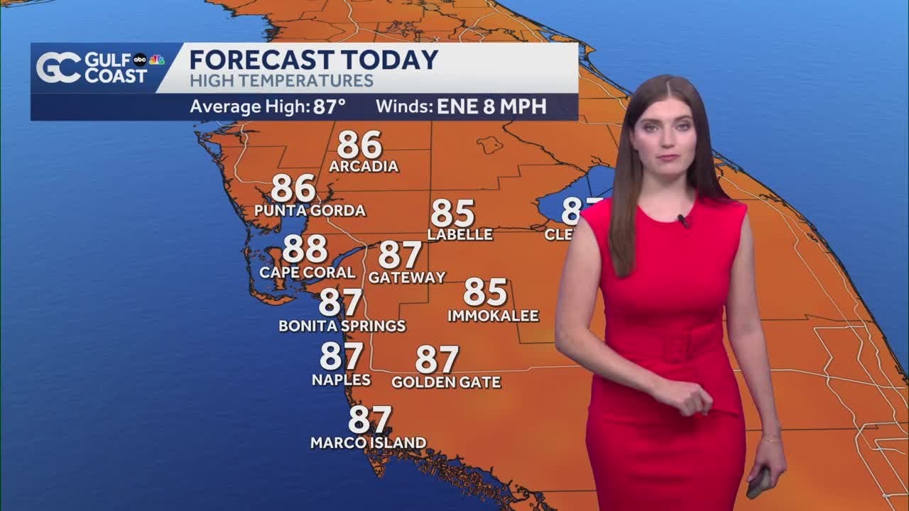 Comfortable weather continues Friday night on the Gulf Coast - YouTube