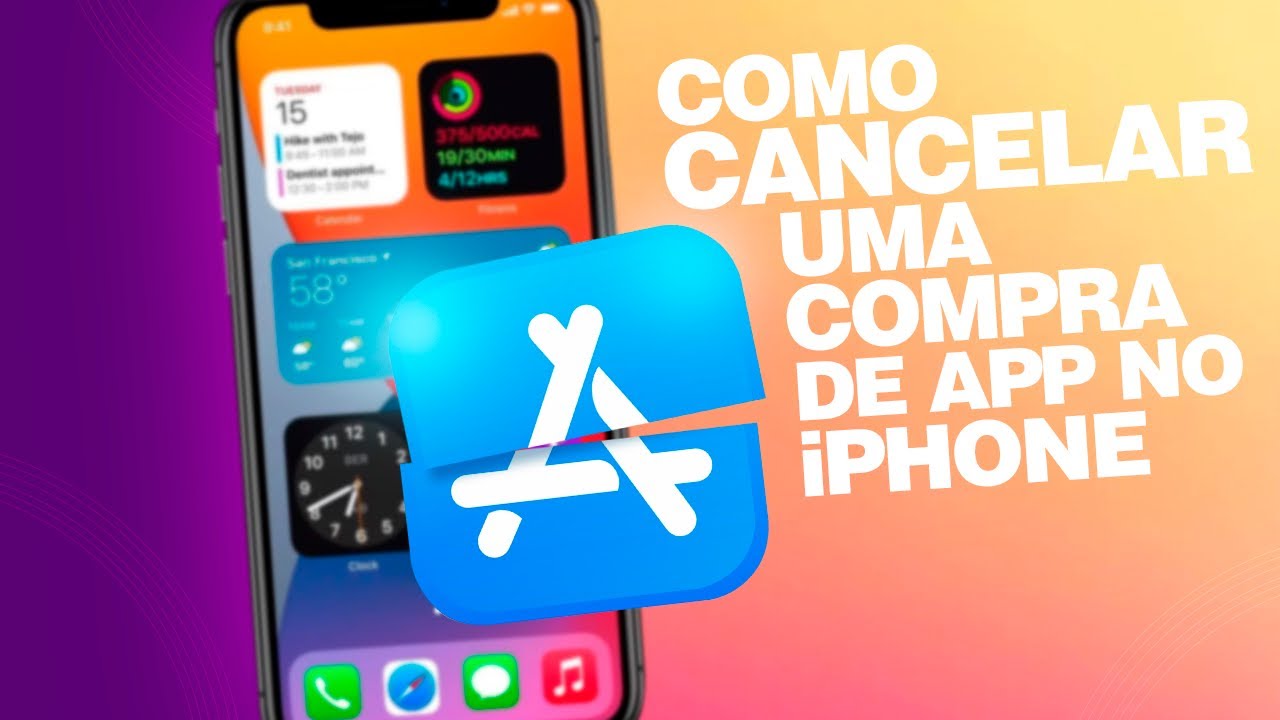 COMO CANCELAR COMPRA DE APLICATIVO NO IPHONE 