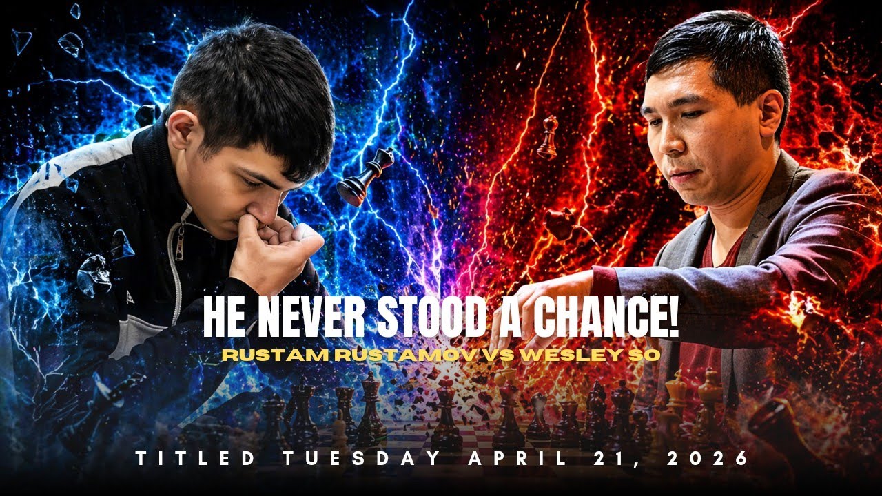Rustam Rustamov vs Wesley So Brutal Blitz Finish & Total Control ...