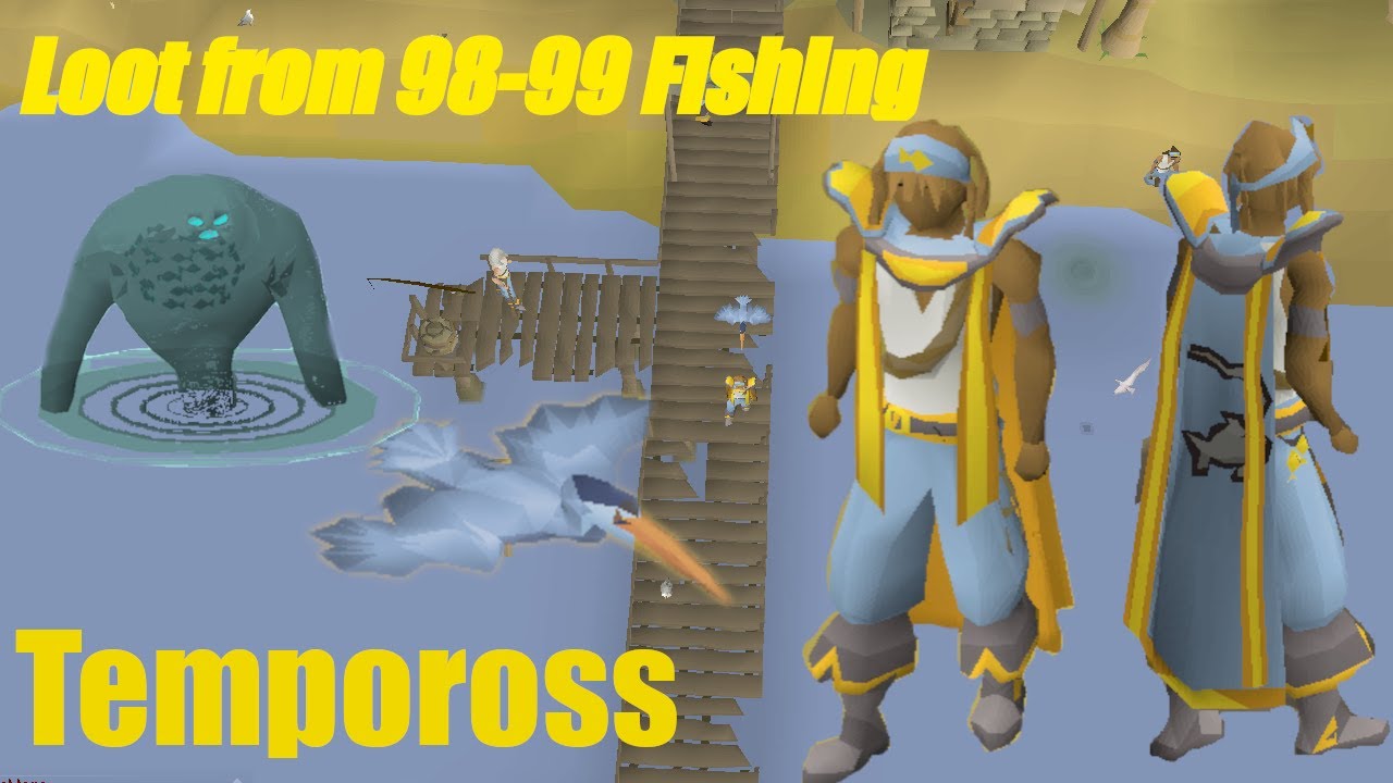 [OSRS] Loot from 9899 Fishing at Tempoross YouTube