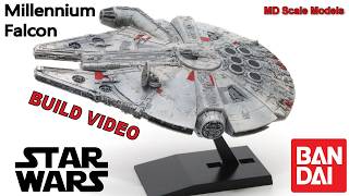 Build Video - Millennium Falcon [Star Wars] 1:350 by Bandai