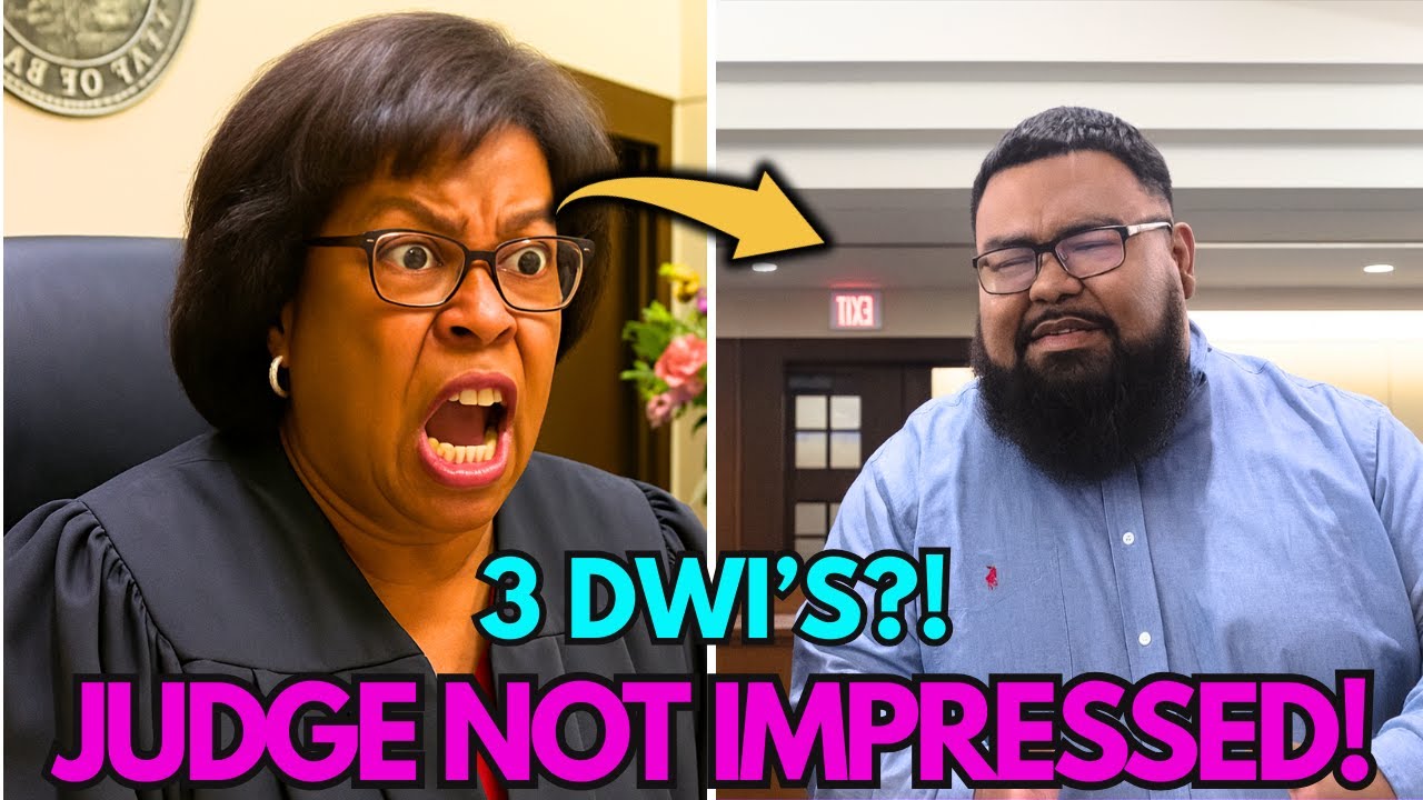 3 Prior DWIs?! Defendant in Third-Degree Felony DWI Case Appears Before Judge