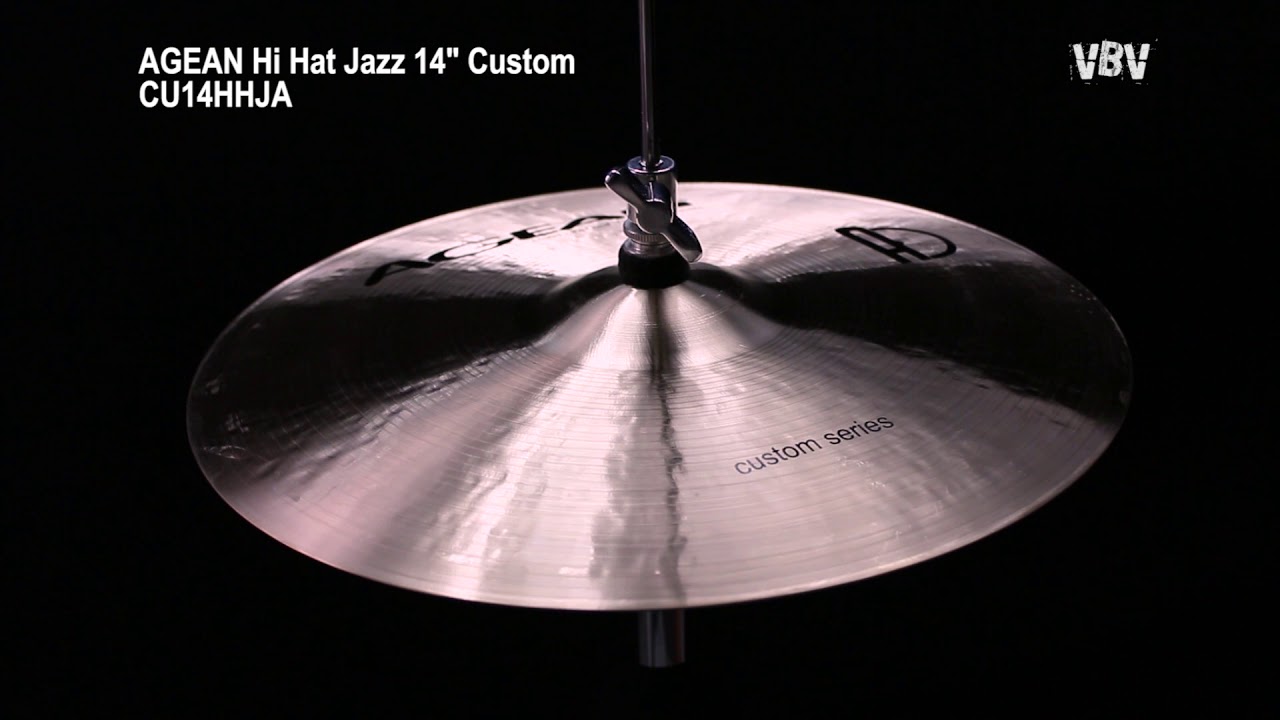 Hi Hat Jazz 14" Custom Agean YouTube