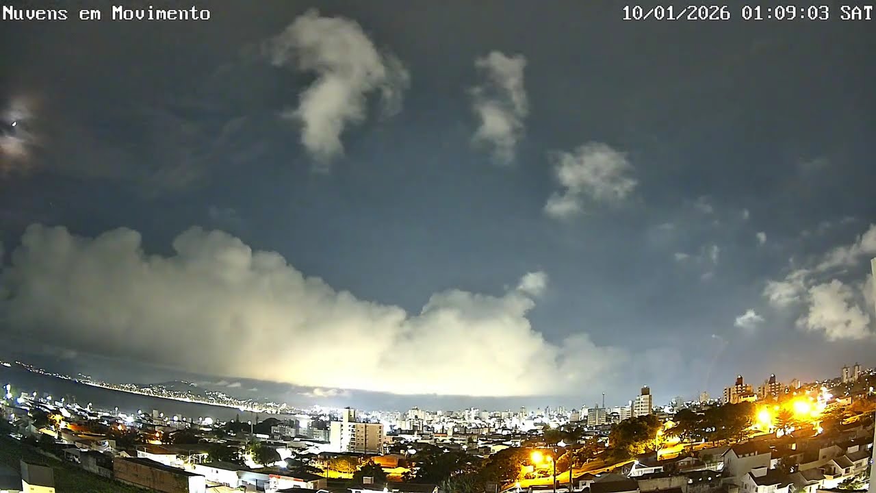 10/01/2026 - Entre Sexta e Sábado | Time-lapse 