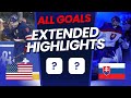 Usa vs slovakia  semifinals extended highlights  2024 iihf u18 world championship