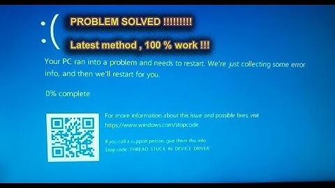 How to fix blue screen error in window 10 | Filmora9 lag problem 100 % Solved !!!!!