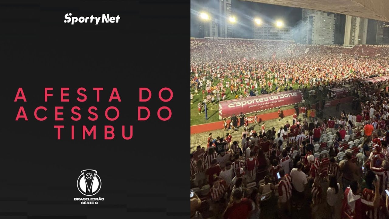A FESTA DO ACESSO DO TIMBU PARA A SÉRIE B 2026!