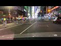 Driving around TimeSq 11Avr2020 01h30