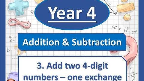 Year Add two 4 digit numbers one exchange