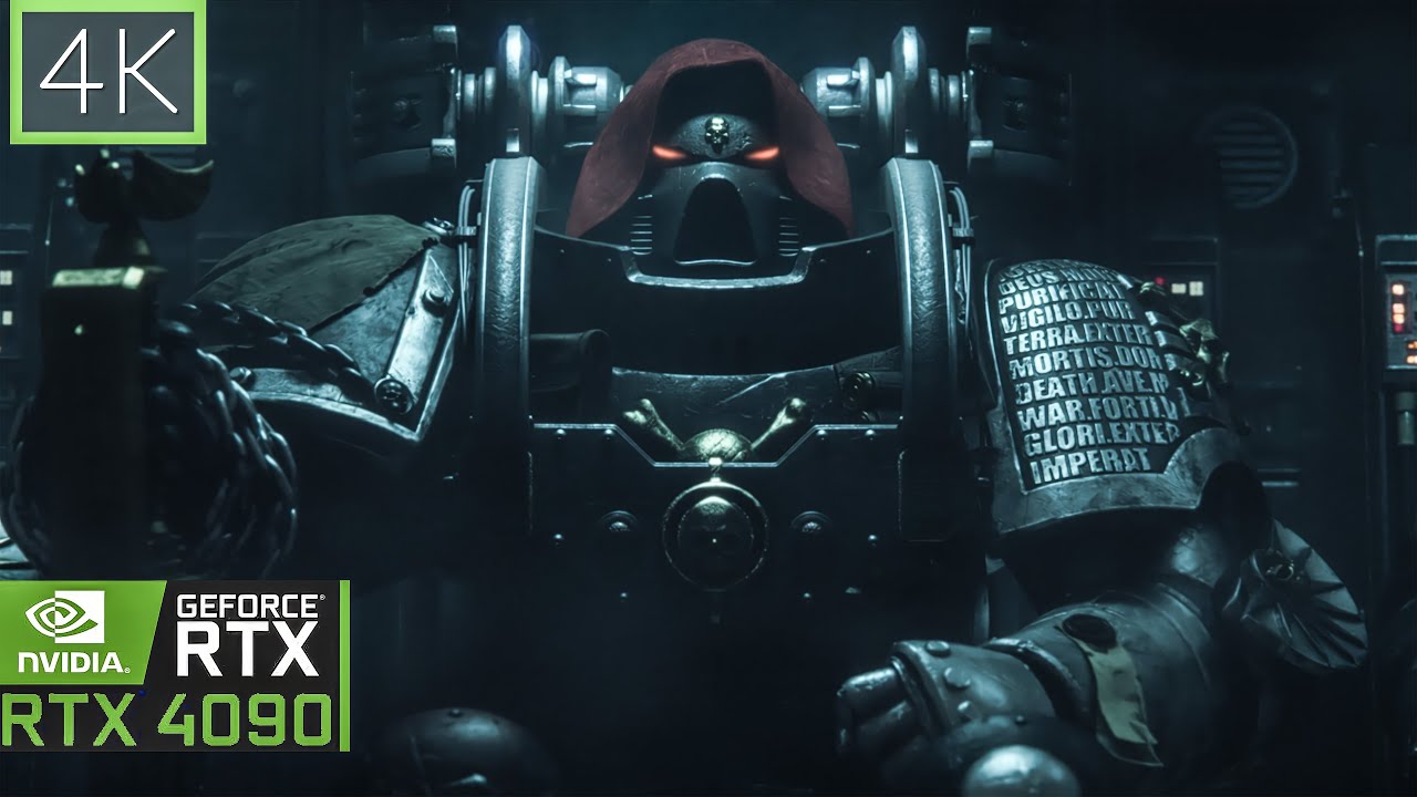 Warhammer 40k Space Marine 2 Intro Cinematic on an RTX 4090 Ultra ...