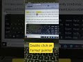 double click trick #learning #computereducation #msword