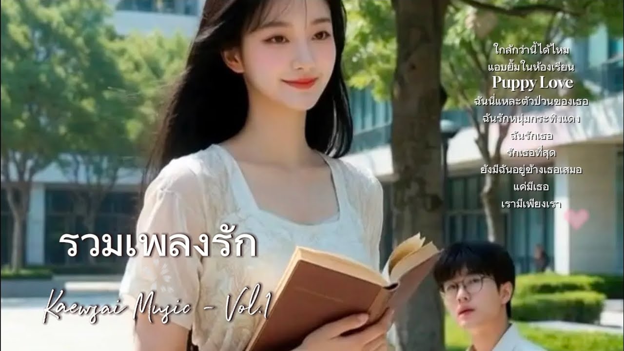💗รวมเพลงรัก | Kaewsai Music - Vol.1🎶🌷
