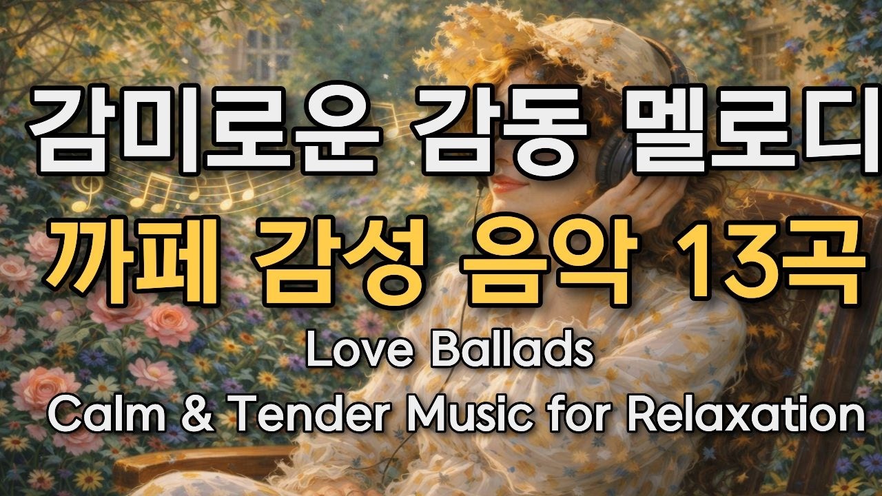 **𝐏𝐥𝐚𝐲𝐥𝐢𝐬𝐭 🎵 하루종일 들어도 마음편한 음악(가사포함), 감미로운 멜로디 ☕  #올드팝송 모음 🎶 감성 어쿠스틱 & 발라드 | Relaxing Cafe Music