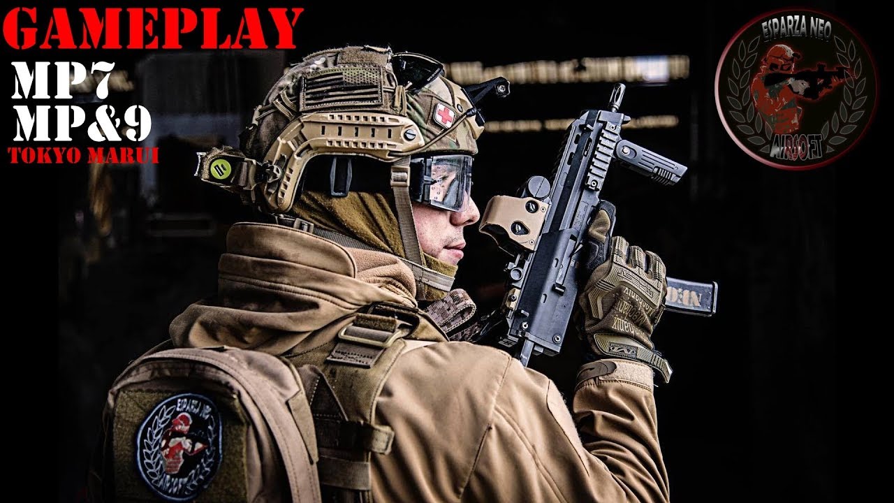 MP7 Y M&P9 GAMEPLAY!! ESPARZA NEO AIRSOFT. FULL TOKYO MARUI. - YouTube
