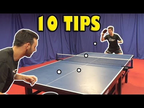 10 Tips To Become A Better Table Tennis Player