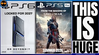 Playstation 5 - New Big God Of War Summer 2026 Reveal Update ? New Ps6 Locked For 2027 Or Later