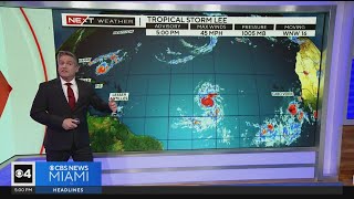 Tropical Storm Lee forms