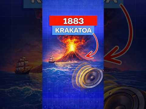 The Sound That Circled Earth 4 Times #shorts #knowledge