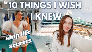 10 Things I Wish I Knew Before Working On Cruise Ships! 🚢