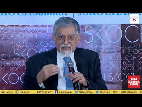 Arvind Virmani at the SKOCH Summit: India Economic Forum