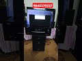denon receiver 1312 with power subwoofer 5.1 speaker package