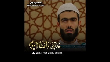 محمد سيد جلال ماتيسر من سورة النبأ