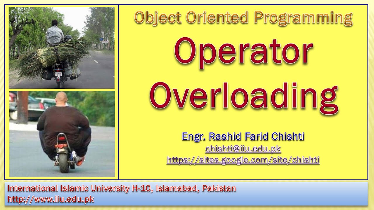 Introduction to Operator Overloading in C++ - ppt download