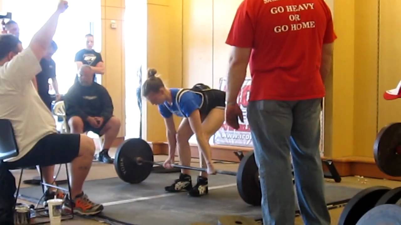 Kirsten Kinneberg - 260 lb. deadlift, SPF Guerilla Squad Classic 3/27/10