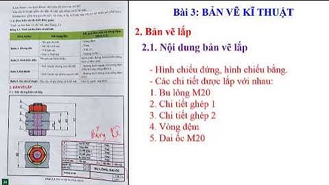 (CÔNG NGHỆ 8 - CTST) - Bài 3 BẢN VẼ KĨ THUẬT ( Phần 1)