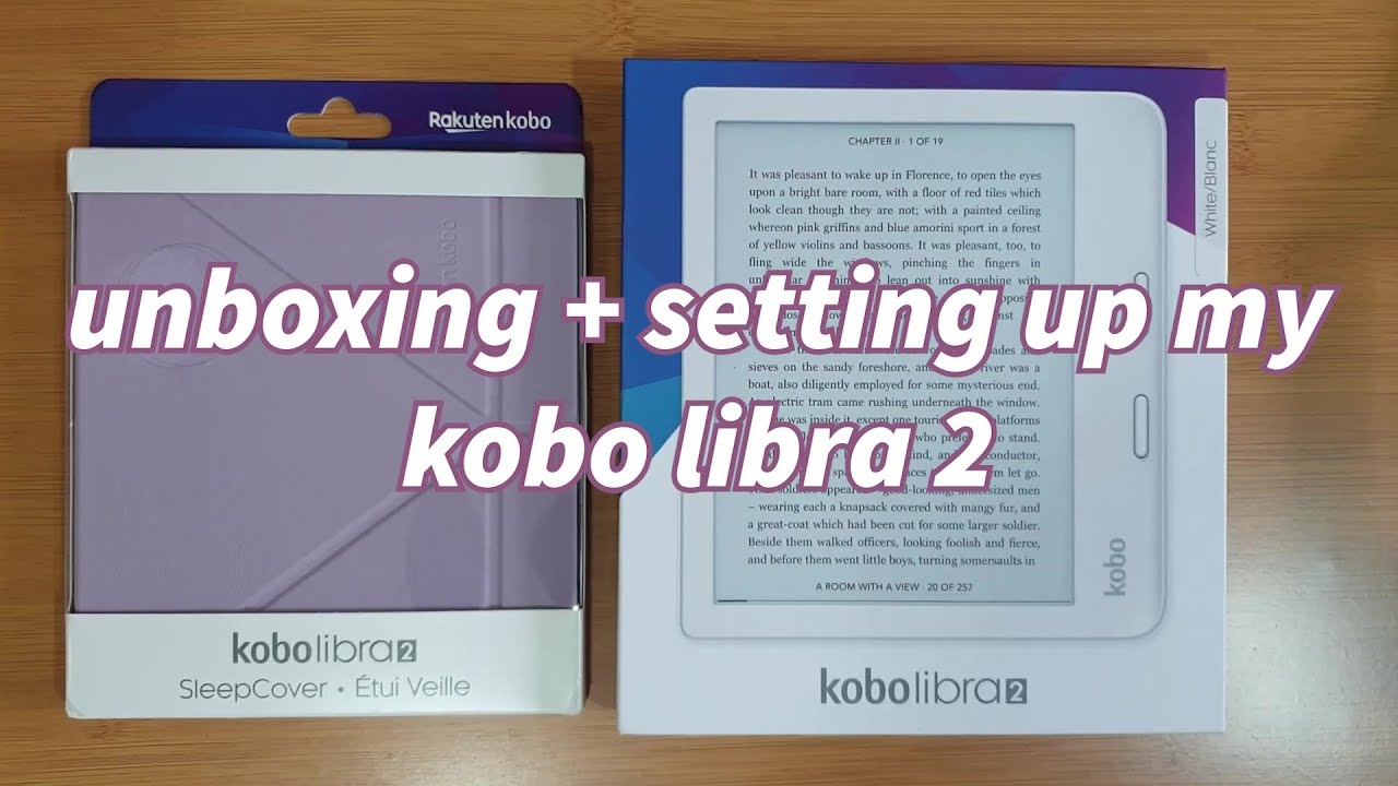 Kobo Libra 2 - Première prise en main vidéo de la liseuse - IDBOOX