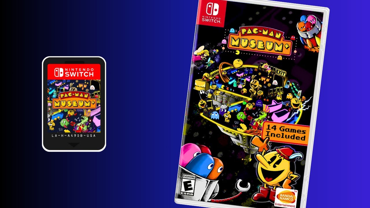 Pac-Man Museum Plus - All 14 Games Shown [Switch] - YouTube