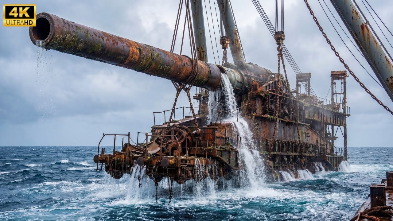 Lost for Decades: Salvaging and Restoring Hitler’s WW II Schwerer Gustav Railway Gun From the Ocean