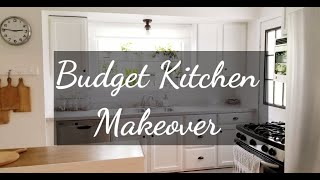 Budget Kitchen Makeover Tour
