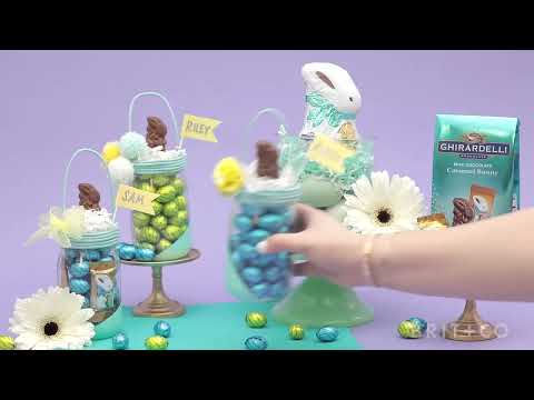 Ghirardelli: DIY Mason Jar Easter Basket