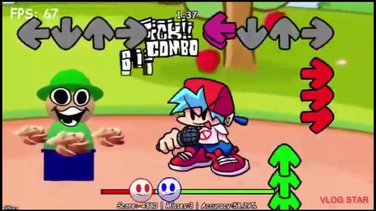 Slices fnf be like..