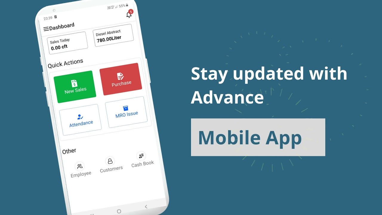 Intro- sERP A Stone Crusher Management Android App