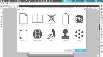 Using Silhouette studio V4 project wizard and tutorial helper